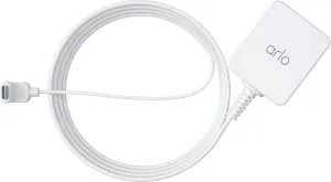 25' Outdoor Charging Cable for Arlo Essential Outdoor Camera and Essential XL Outdoor Camera (2nd Generation) - White