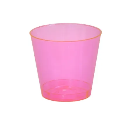 2oz Neon Plastic Shot Glasses (2,500/CASE)