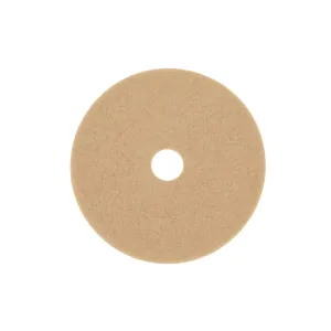 3M Tan Burnish Pad 3400, 17 in