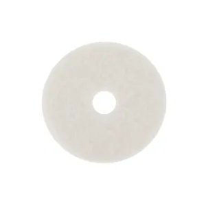 3M White Super Polish Pad 4100, 19 in