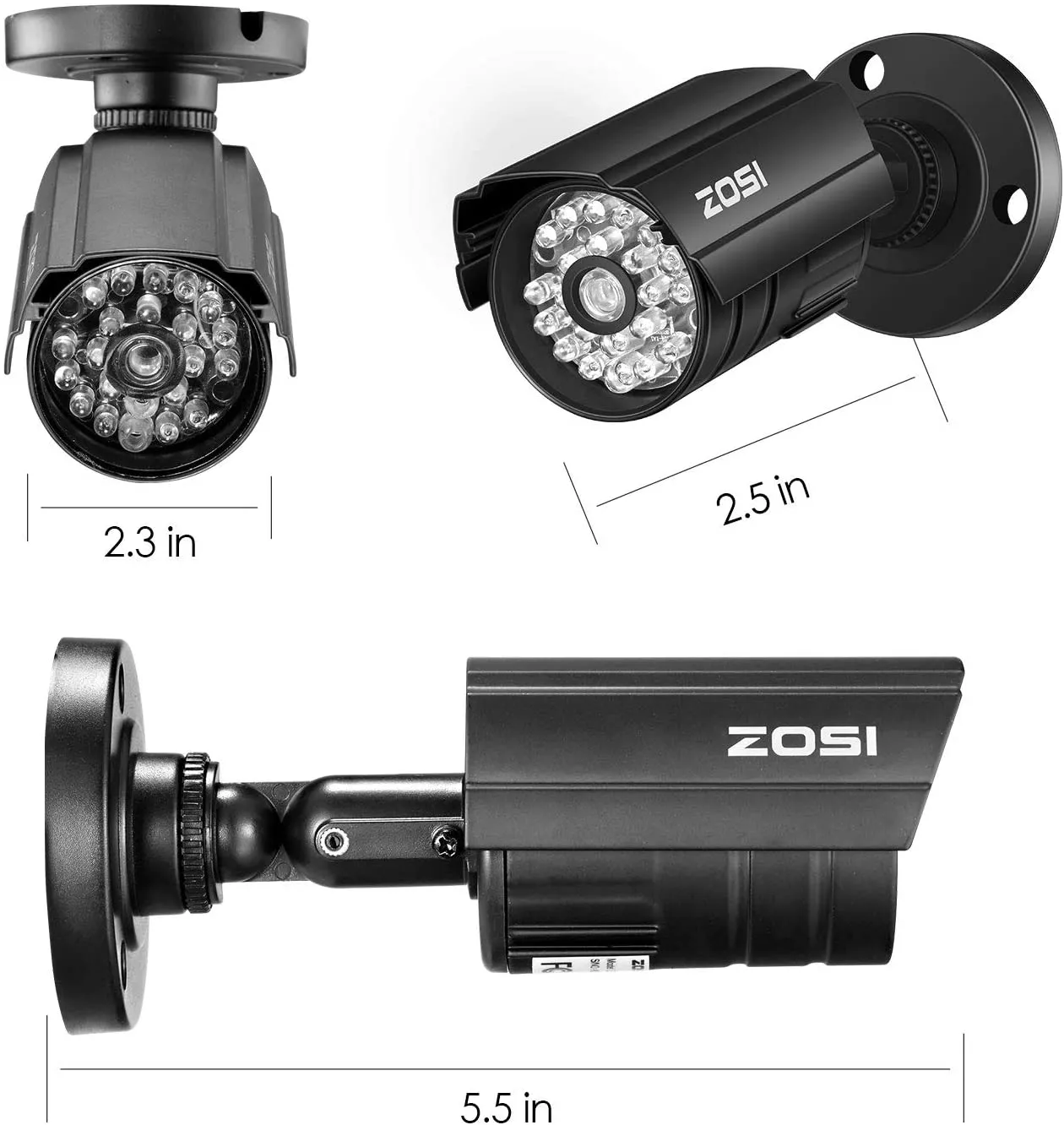 4 Camera Imitation Bullet Wireless Security System (Indoor / Outdoor)