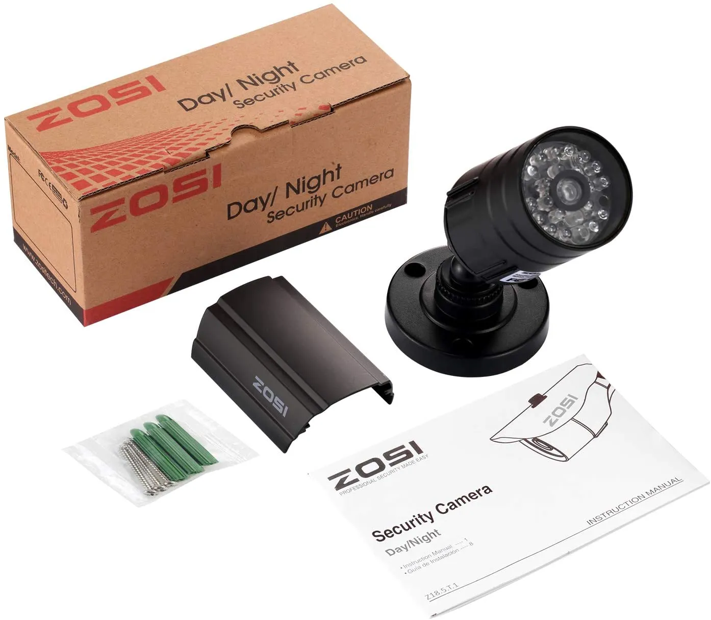 4 Camera Imitation Bullet Wireless Security System (Indoor / Outdoor)