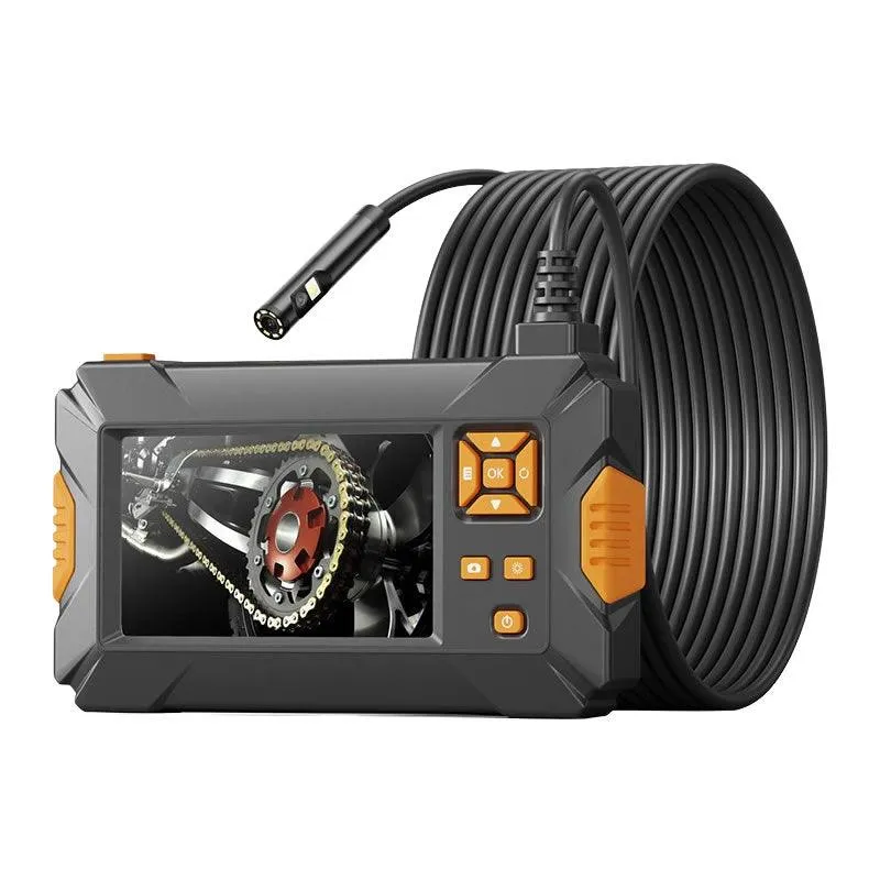 4K Hd 4.3'' Dual Display Handheld Industrial Endoscope -P130