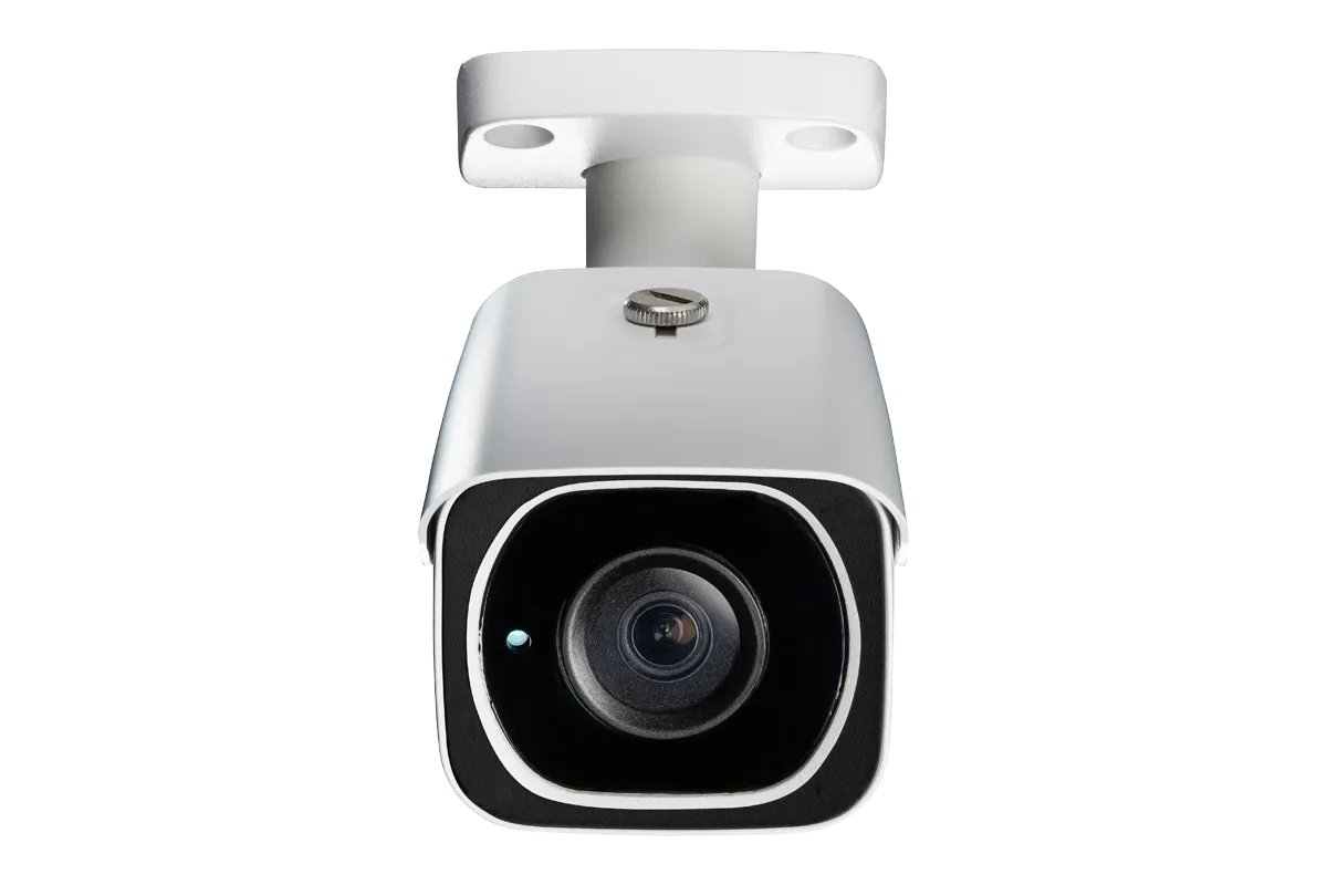 4K Ultra HD IP NVR system with 6 Outdoor 4K 8MP IP Cameras and 6 IP 2K 4MP Cameras, 150FT Color Night Vision