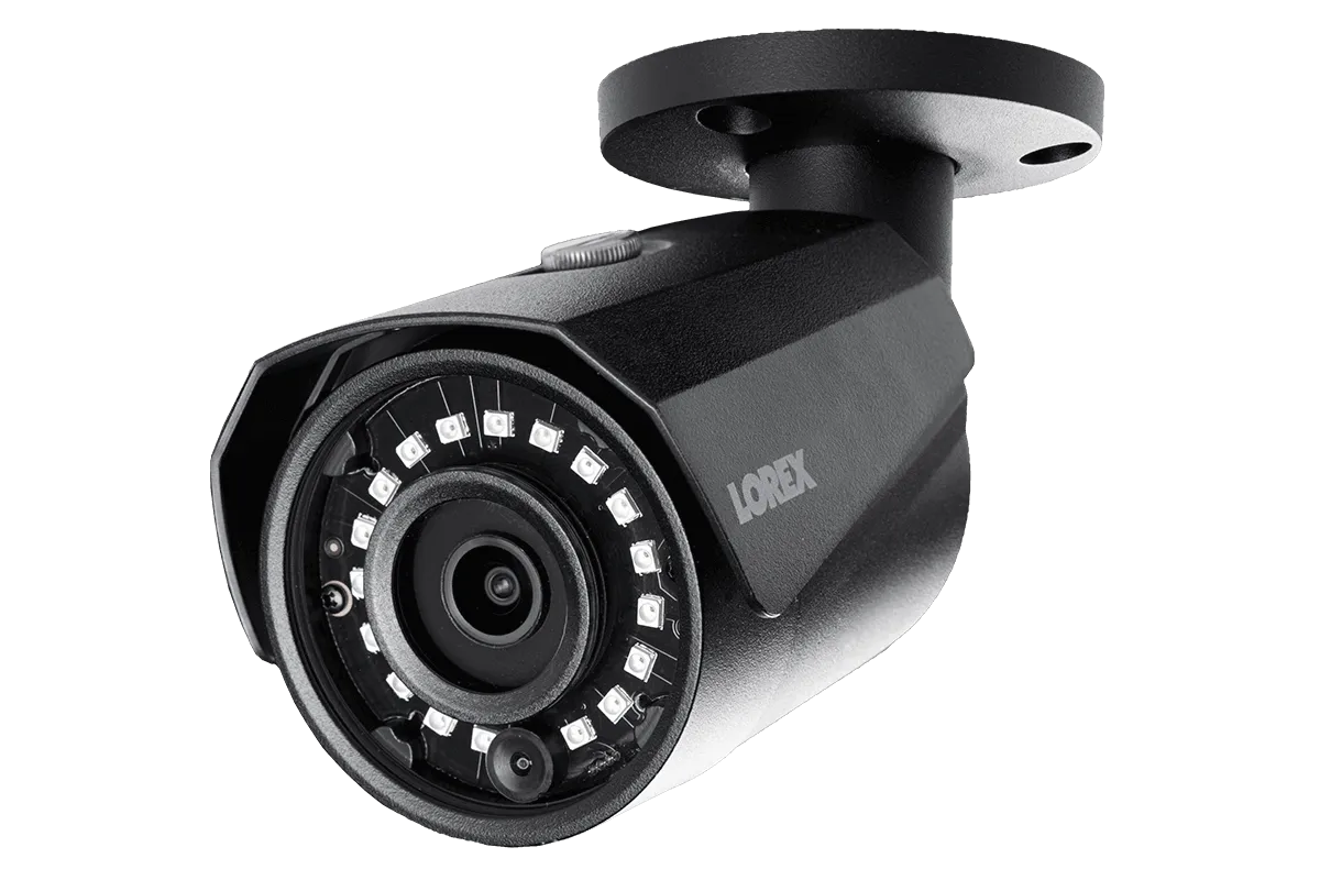 4K Ultra HD IP NVR system with 6 Outdoor 4K 8MP IP Cameras and 6 IP 2K 4MP Cameras, 150FT Color Night Vision