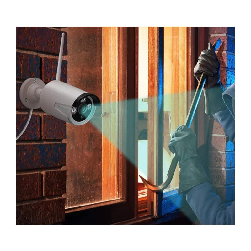8 Channel Wireless Cctv Camera Surveillance Kit