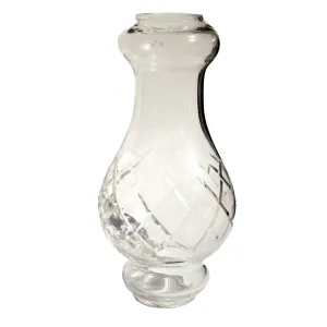 9 inch Crystal Column with 35mm Center Hole