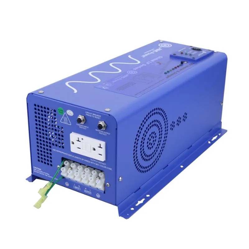 AIMS Power 2000W Inverter Charger Pure Sine 24V PICOGLF20W24V120VR
