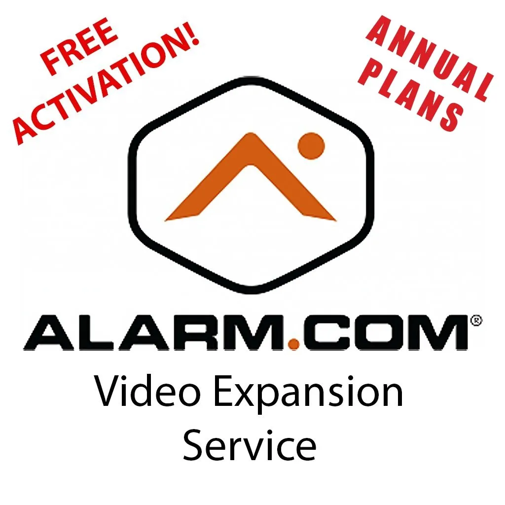 Alarm.com Video Expansion Add 4 Cameras (Annual Plan)