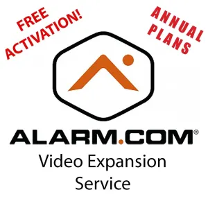 Alarm.com Video Expansion Add 4 Cameras (Annual Plan)