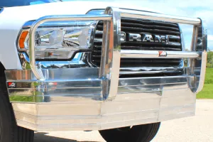Ali Arc Traditional Aluminum Dodge Ram 2500/3500 2019-2023 Front Bumper With Round Fog Light Cut Outs DGB101L