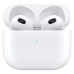 Apple AirPods Wireless Headphones (3rd Generation), Wireless Charging, White