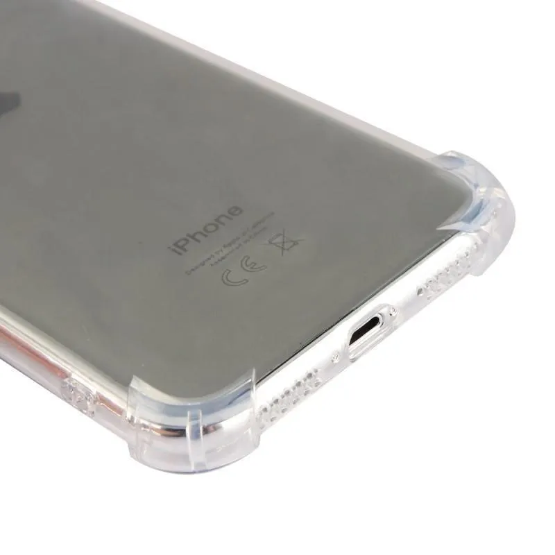 Apple iPhone X Full Body Hybrid TPU Transparent Bumper Case by Modes