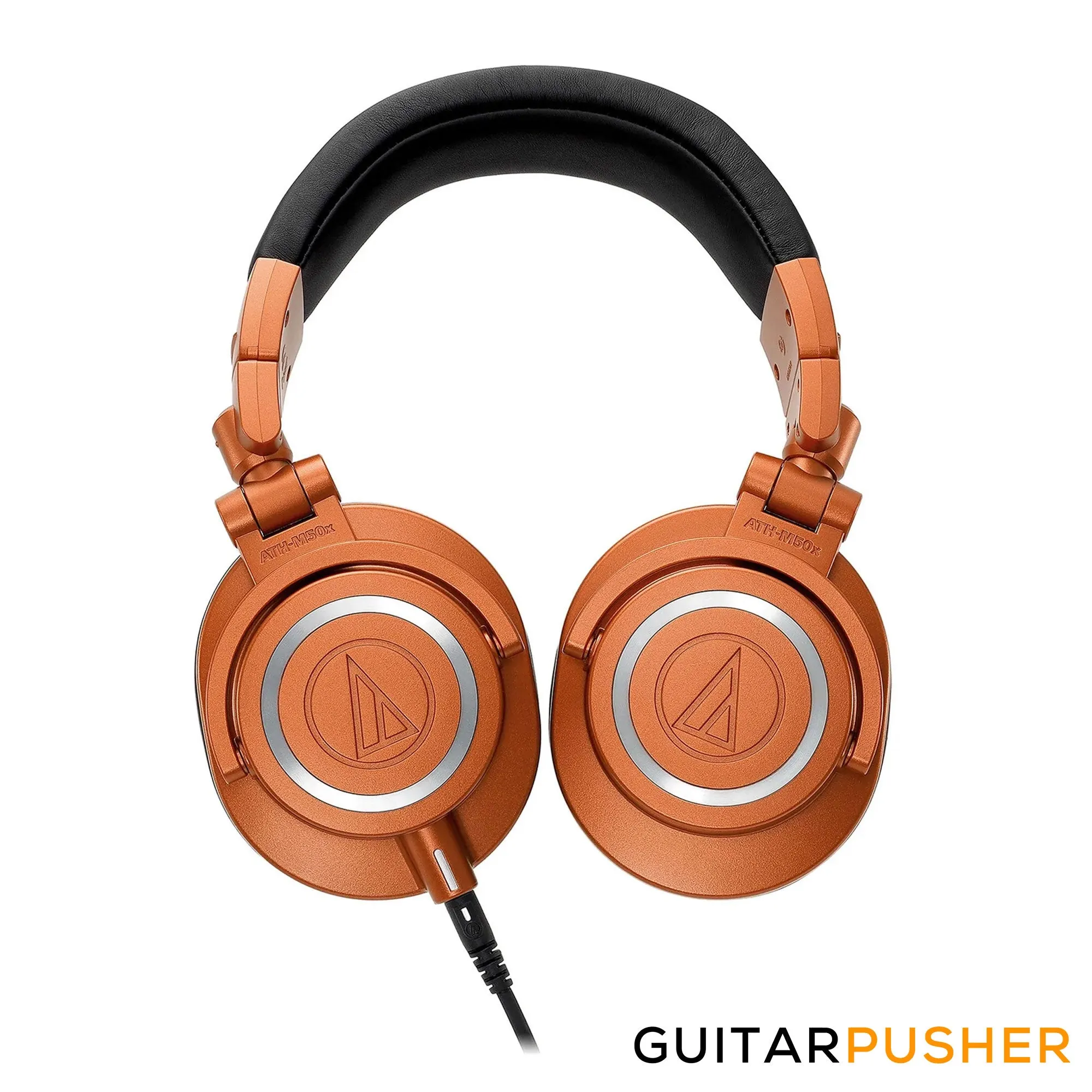 Audio-Technica ATH-M50x Studio Monitor Headphones (Metallic Orange)