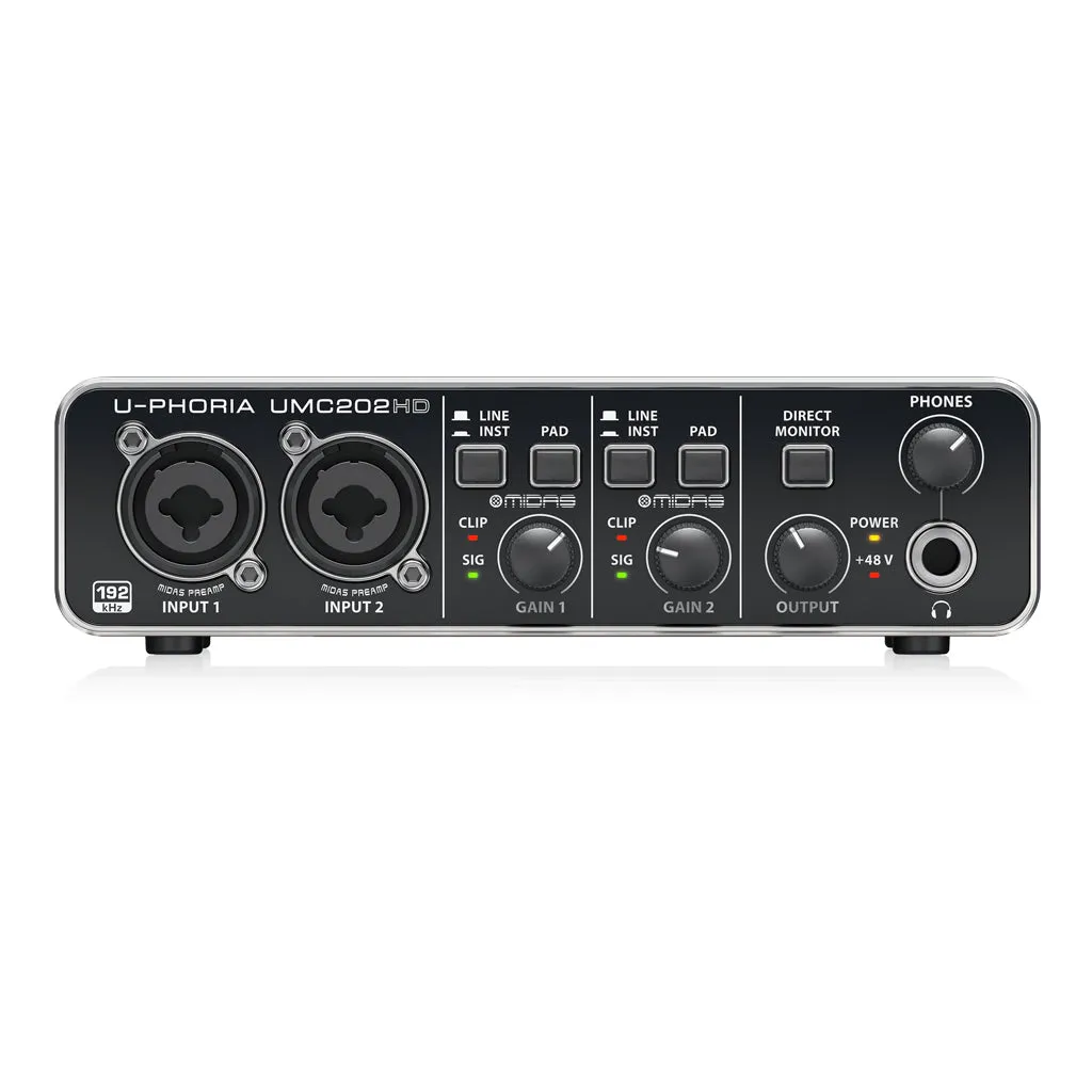 Behringer U-Phoria UMC202HD Interface