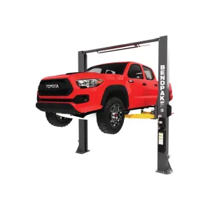 BendPak 10AP 2-Post Car Lift 10000 lbs Capacity Clear Floor Adustable Width