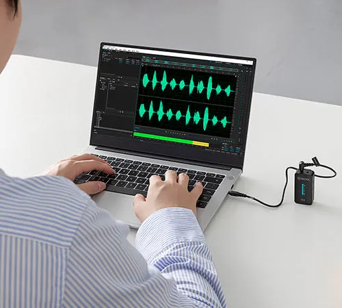 BOYA BY-XM6-S1 Mini 2.4GHz Dual Channel Wireless Microphone (1 1 with Mini TX)