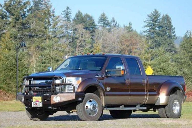 Buckstop F11CL2 Ford F450/F550 Superduty 2011-2016 Classic 2 Front Bumper Winch Ready with Tow Hooks