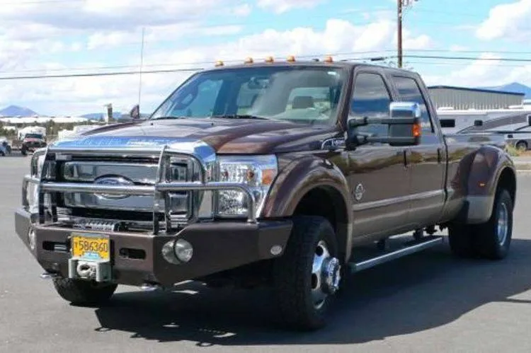Buckstop F11CL2 Ford F450/F550 Superduty 2011-2016 Classic 2 Front Bumper Winch Ready with Tow Hooks