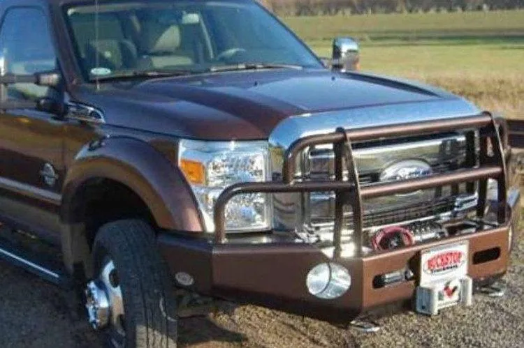 Buckstop F11CL2 Ford F450/F550 Superduty 2011-2016 Classic 2 Front Bumper Winch Ready with Tow Hooks