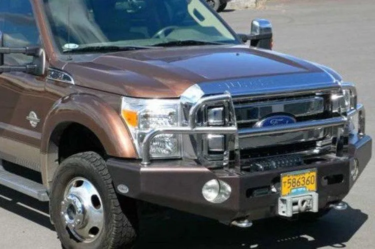 Buckstop F11CL2 Ford F450/F550 Superduty 2011-2016 Classic 2 Front Bumper Winch Ready with Tow Hooks