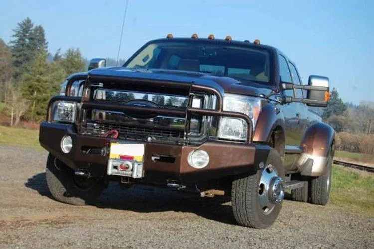 Buckstop F11CL2 Ford F450/F550 Superduty 2011-2016 Classic 2 Front Bumper Winch Ready with Tow Hooks