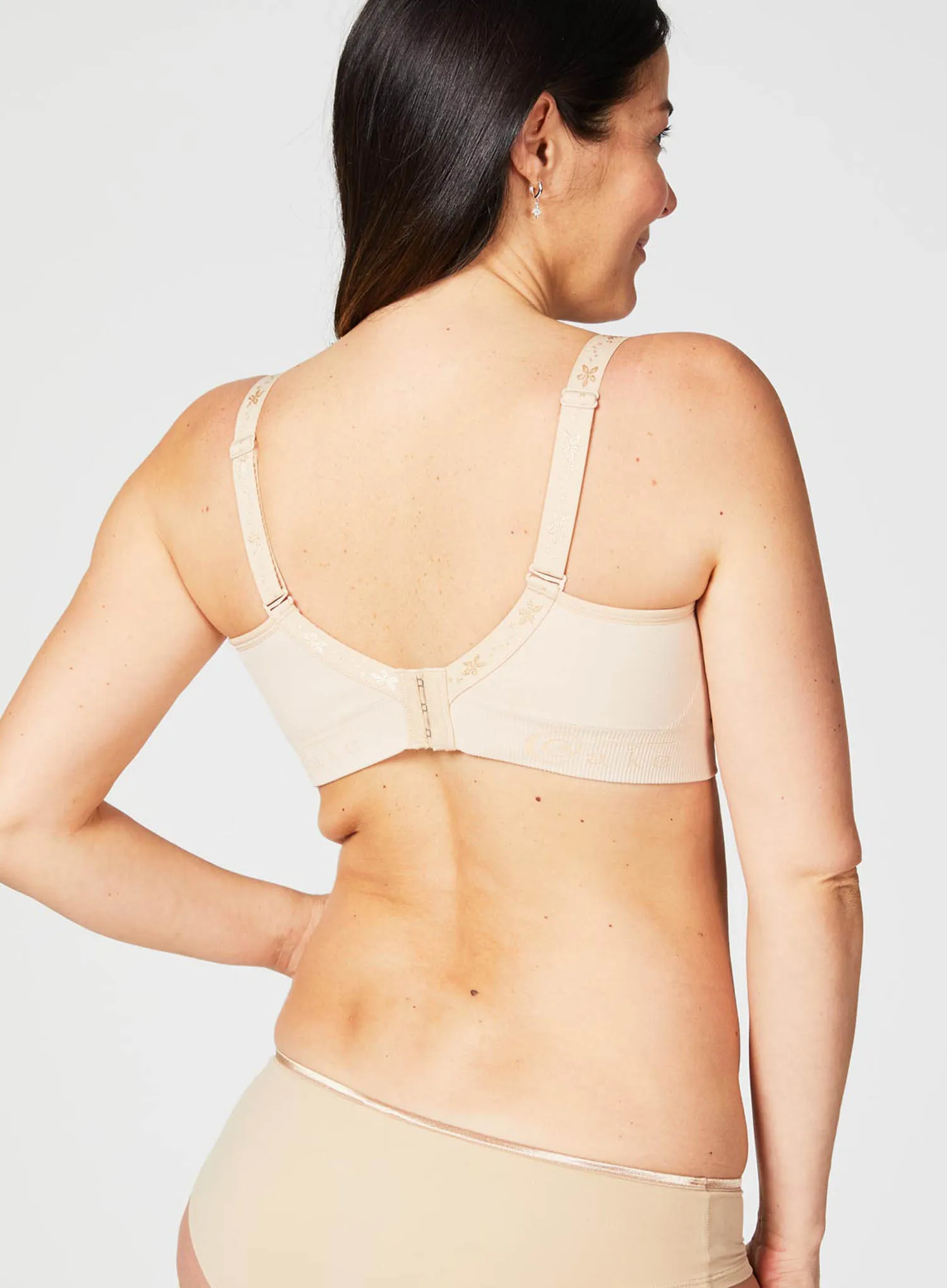Cake Maternity: Rock Candy Seamless Bra Nude