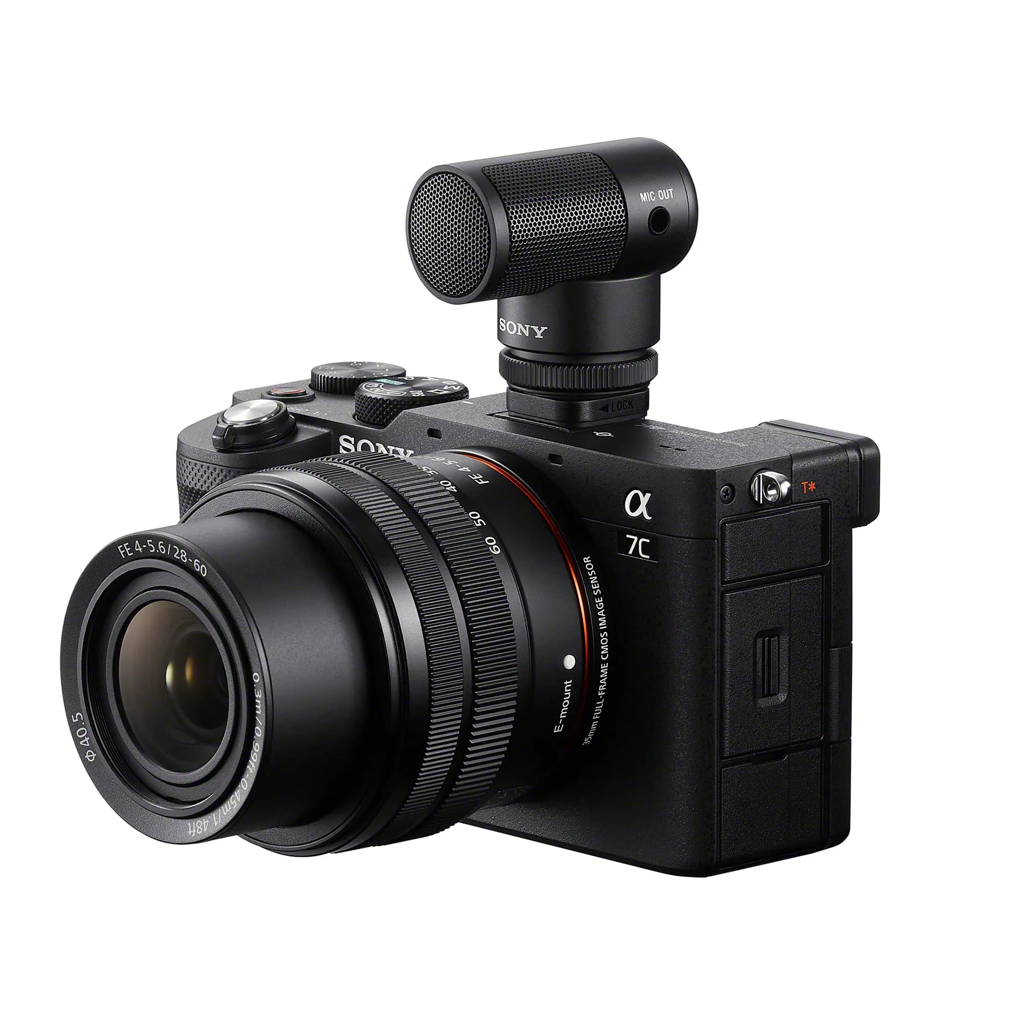 Certified Refurbished - Sony Vlogger Shotgun Microphone ECM-G1, Auxiliary