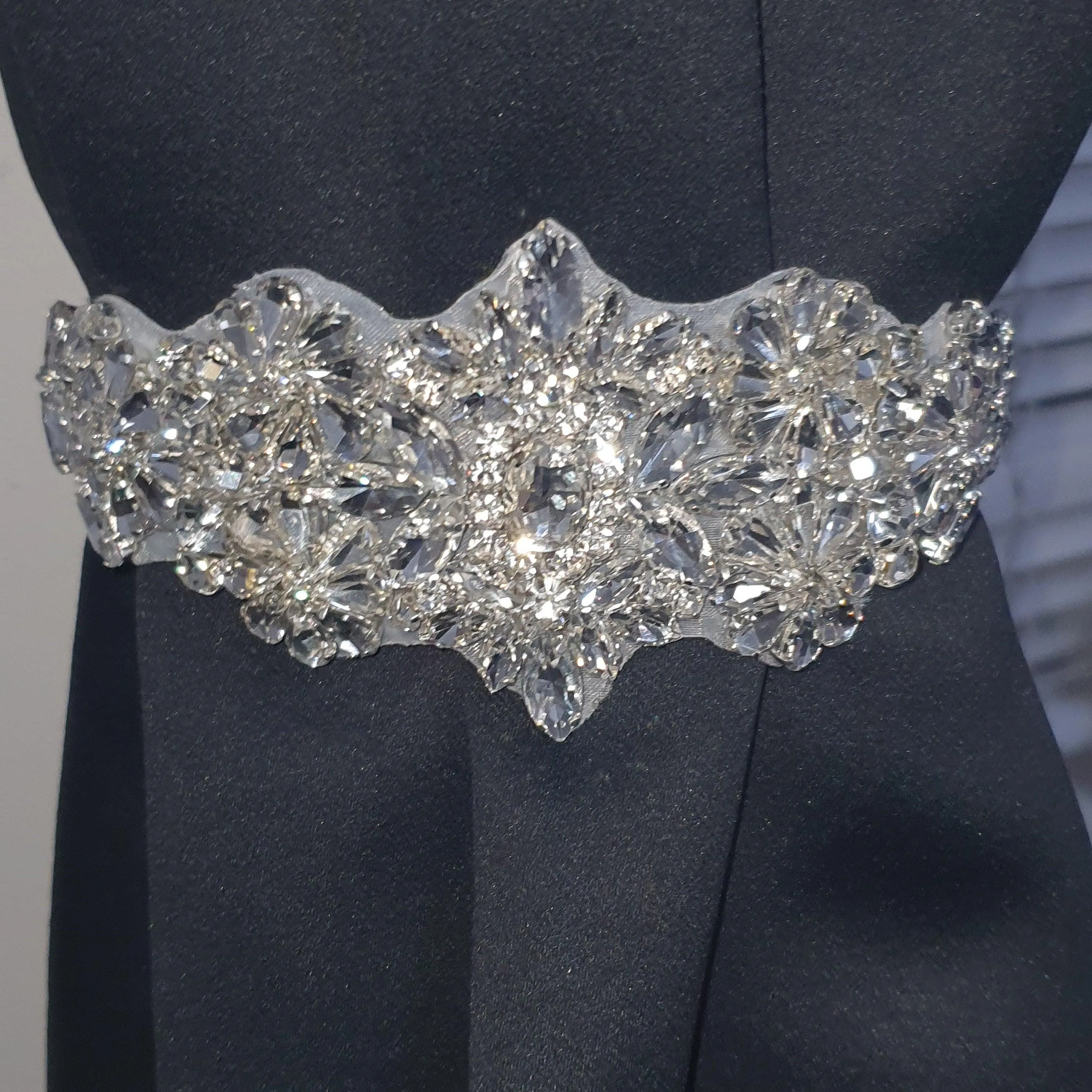 Crystal Tie Backs Curtains hold backs, magnetic holder by Crystal wedding uk