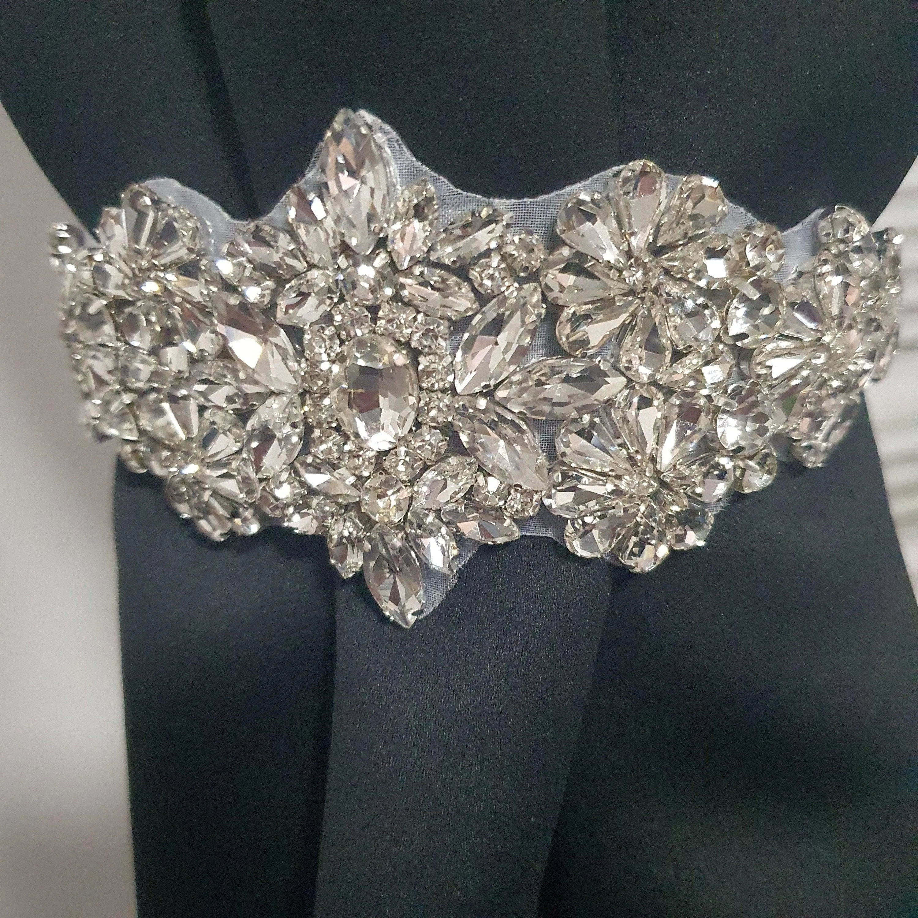 Crystal Tie Backs Curtains hold backs, magnetic holder by Crystal wedding uk