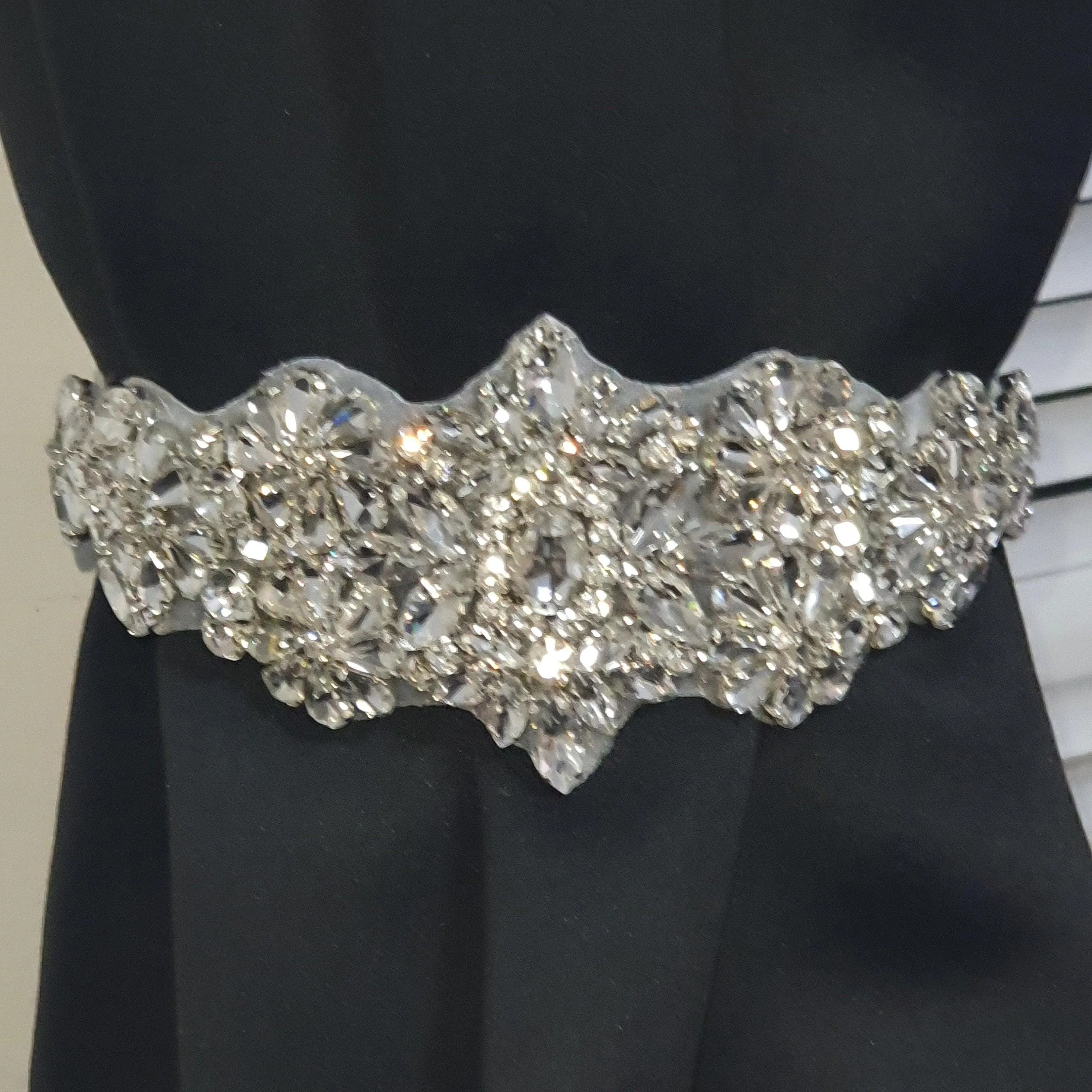 Crystal Tie Backs Curtains hold backs, magnetic holder by Crystal wedding uk
