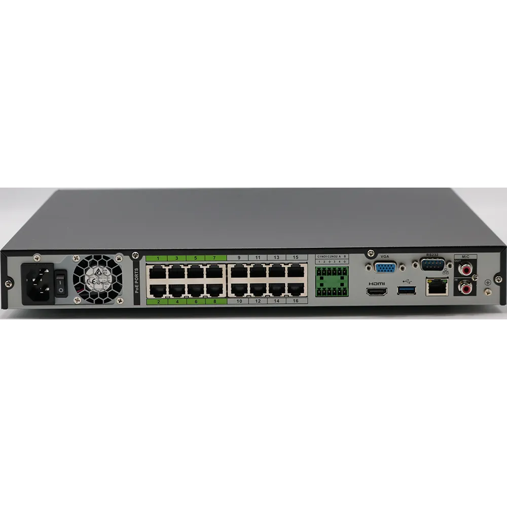 Dahua | 12 4K Dome Network Cameras with One (1) 16-channel 4K NVR | Part # N568D124S