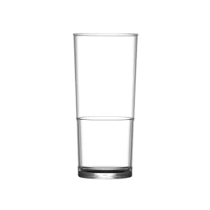 DC418 BBP Polycarbonate Hi Ball In2Stax Glasses Half Pint (Pack of 48)
