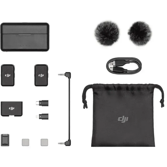DJI MIC Wireless Microphone Kit Transmitter Receiver