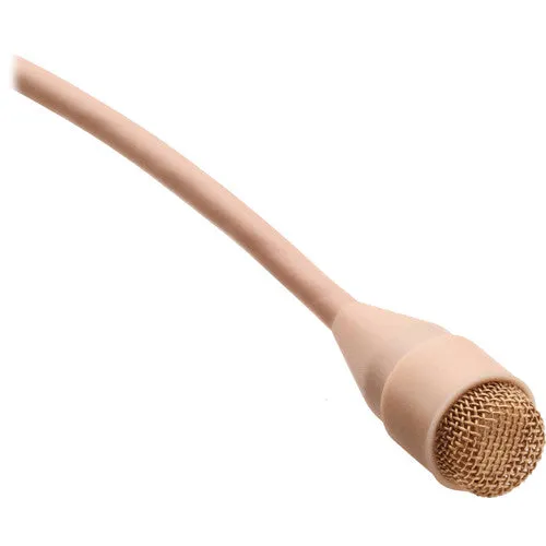 DPA 4060-OC-C-F10 Normal-Sensitivity Omni Lavalier Microphone w/TA4F Adapter for Shure Transmitters - Beige