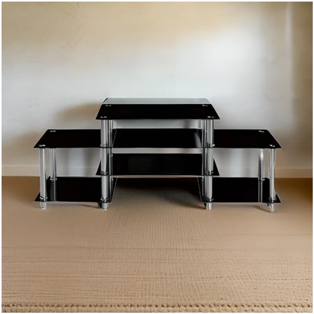 Elegant Multi-Compartments Modern Tv Stand