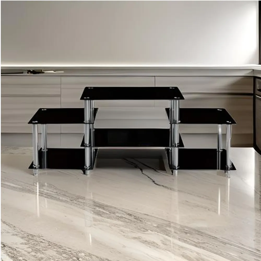 Elegant Multi-Compartments Modern Tv Stand
