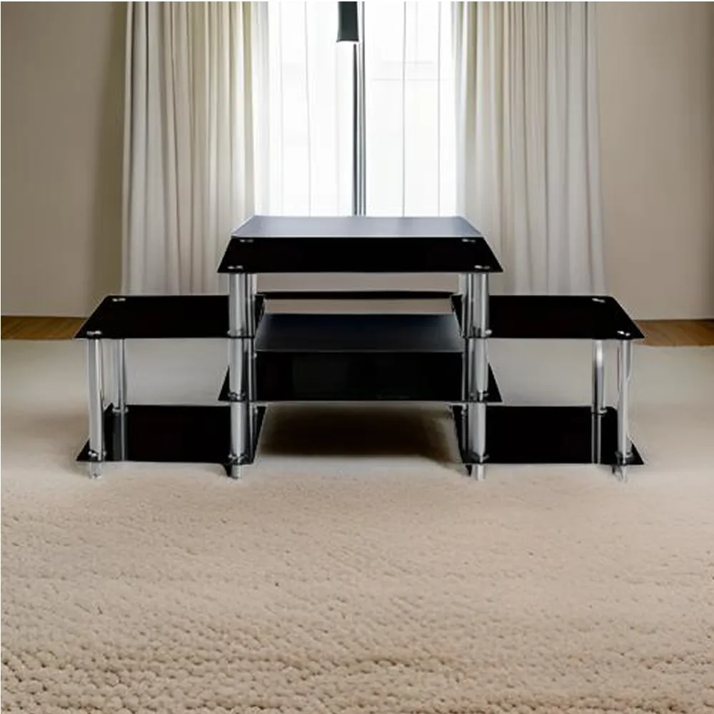 Elegant Multi-Compartments Modern Tv Stand