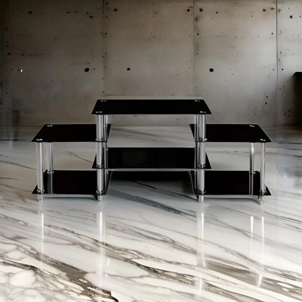 Elegant Multi-Compartments Modern Tv Stand