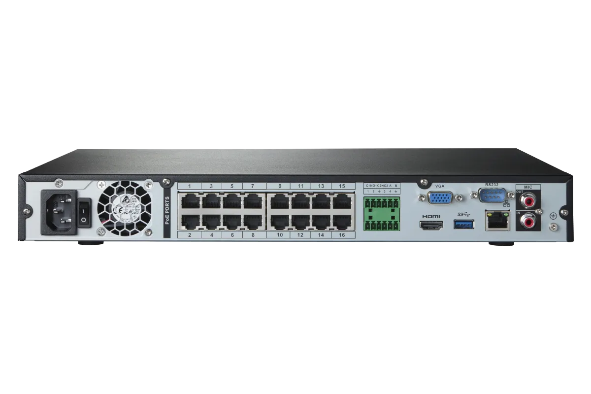 Elite Series 4K (16 Camera Capable) Pro Series 4TB NVR