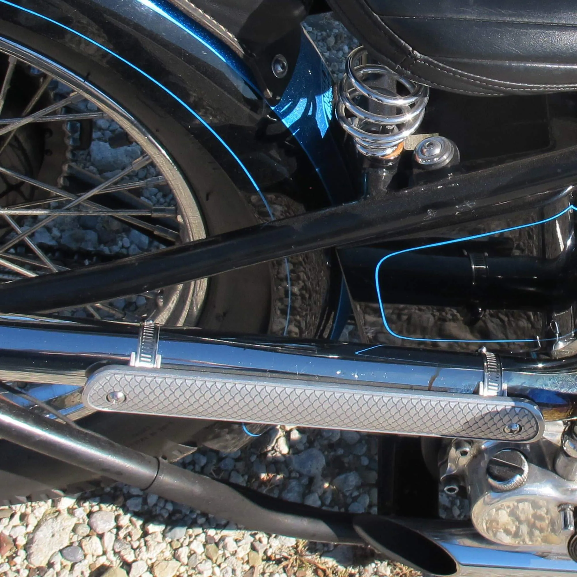 Fish Scale Heat Shield - 6 inch