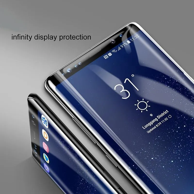 Galaxy Note 8 Original Ultra-HD Curved Tempered Glass