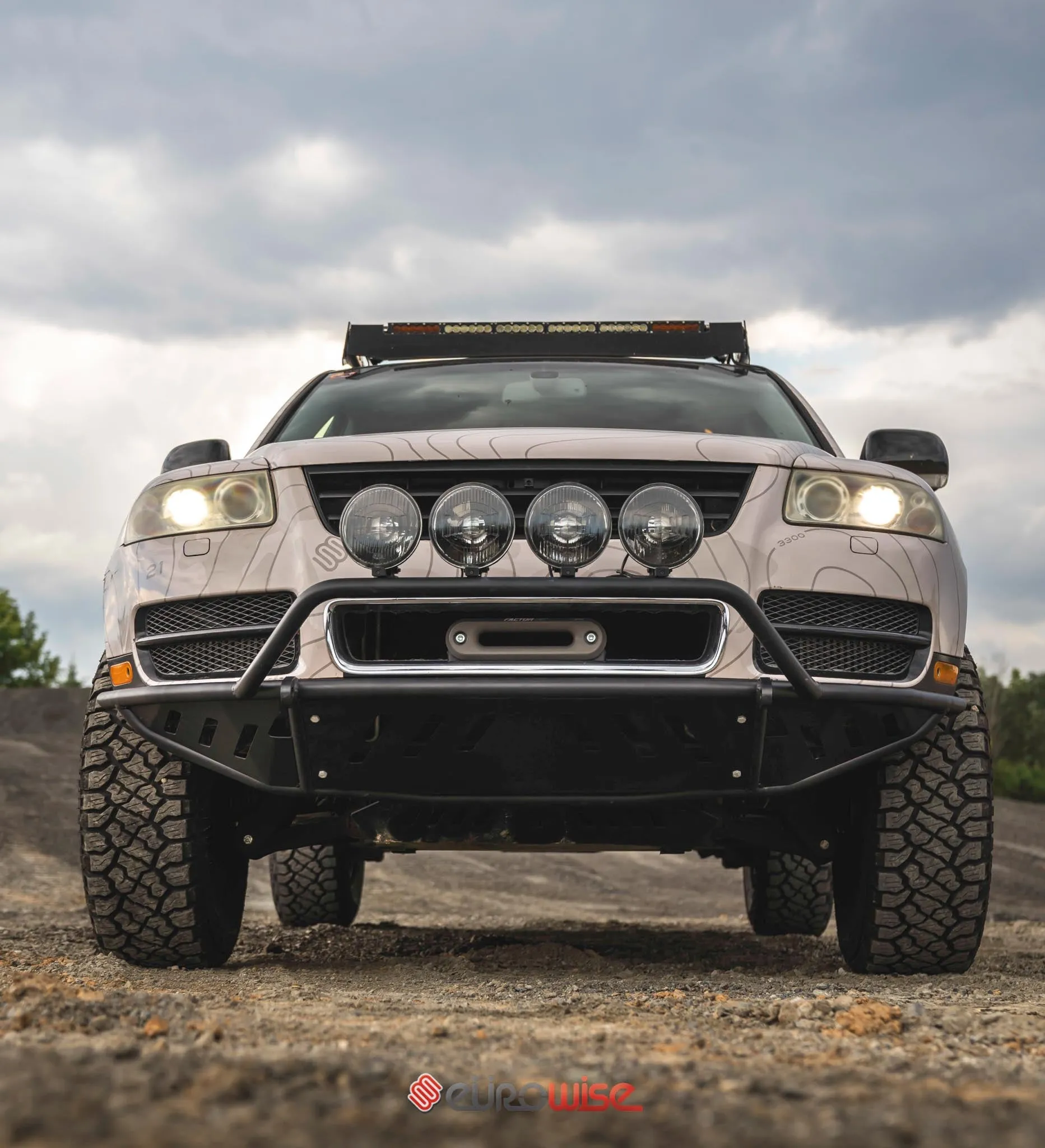 GEN 1 - TUBULAR FRONT BUMPER T1 - TOUAREG (2002-2008)