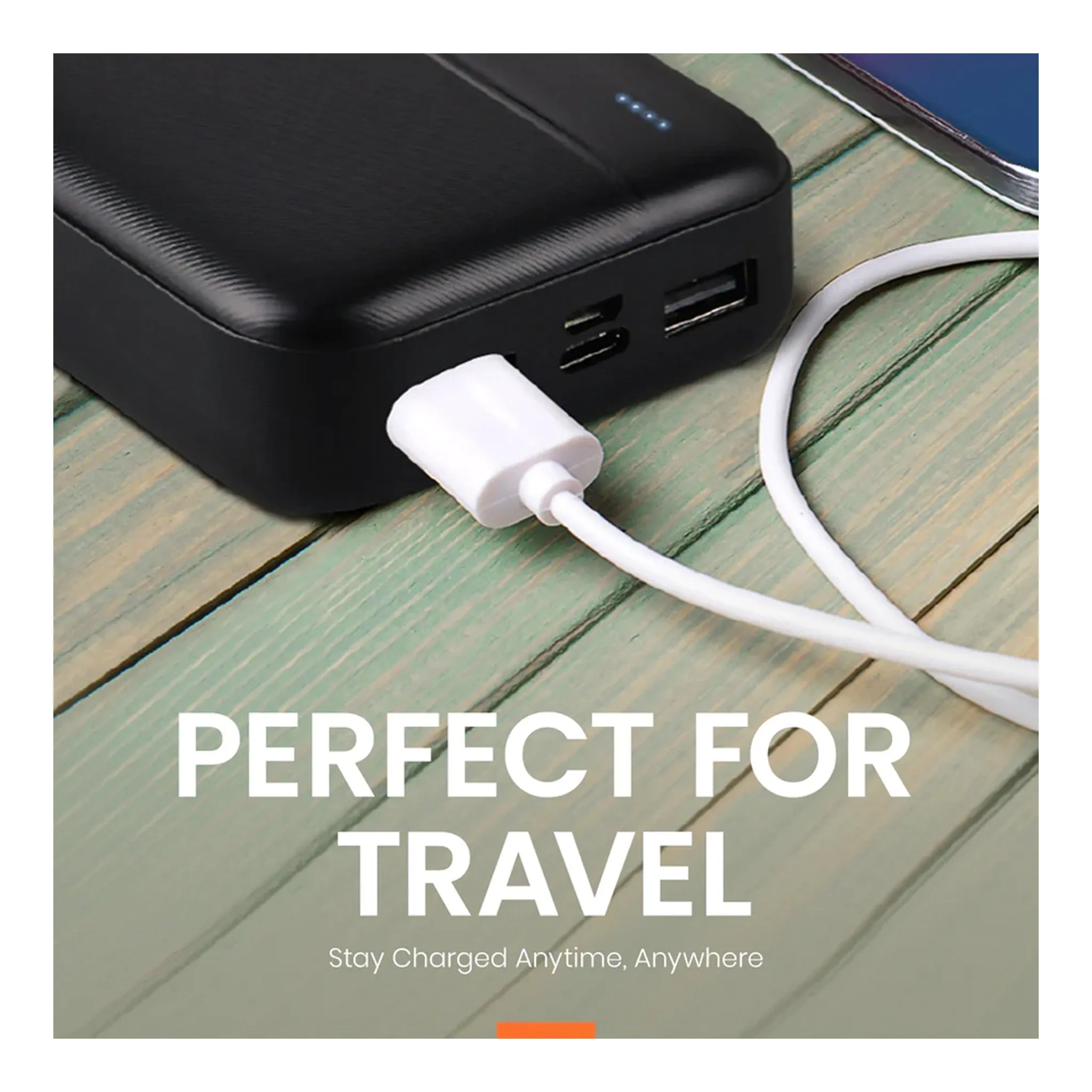 Helix ETHPB20PD 20,000 mAh Power Bank with USB-C and USB-A Ports