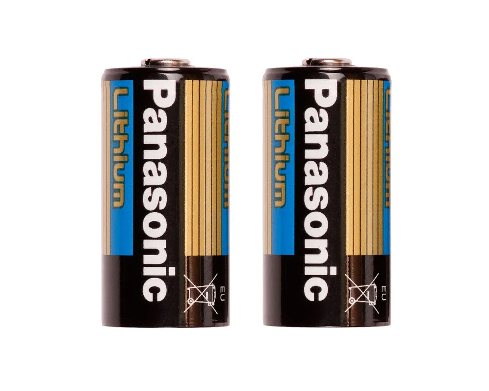 IKELITE 2-PACK CR123 LITHIUM BATTERIES