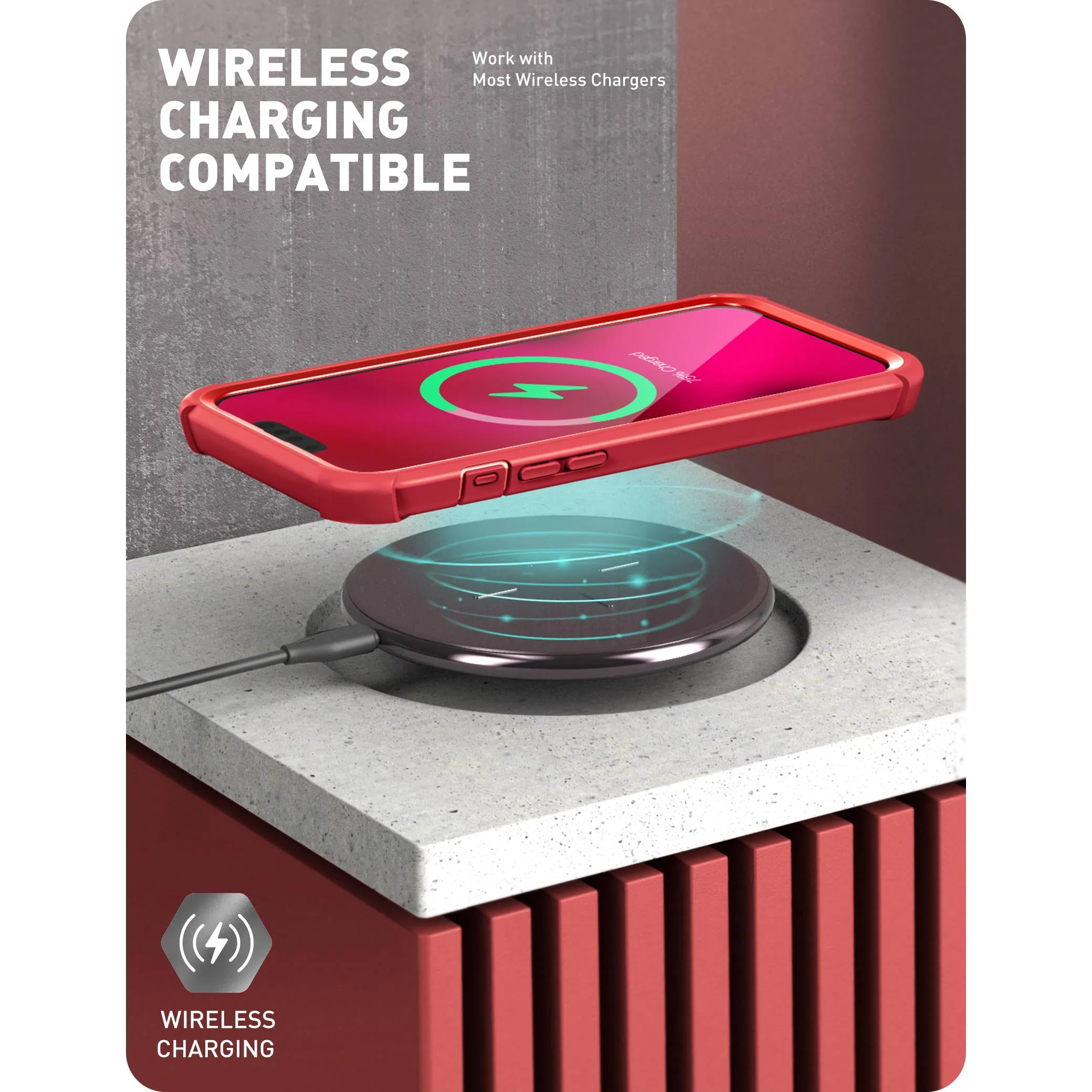 iPhone 14 Plus Ares Case - Red
