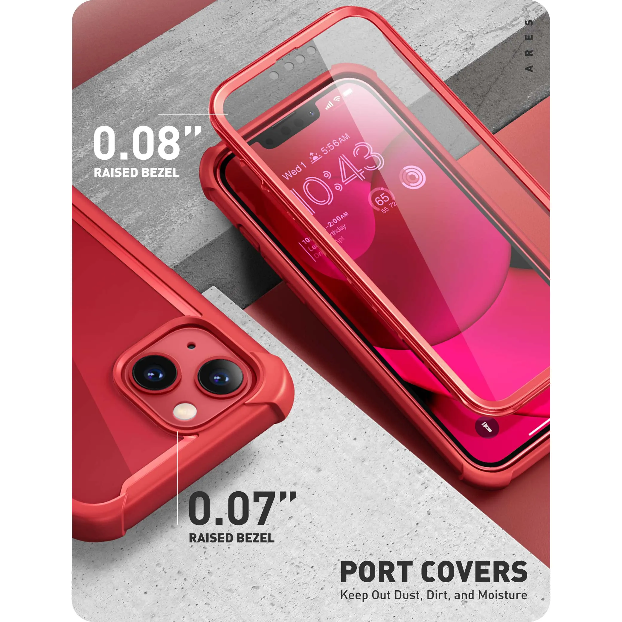 iPhone 14 Plus Ares Case - Red