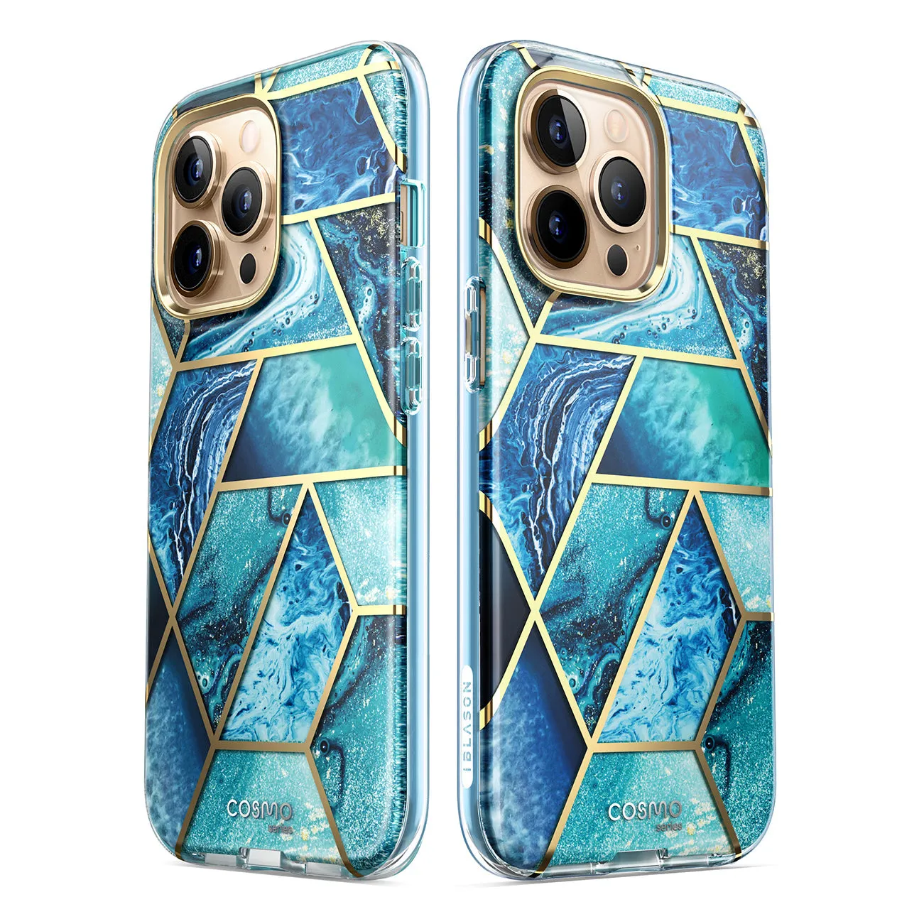 iPhone 14 Pro Max Cosmo Case - Ocean Blue