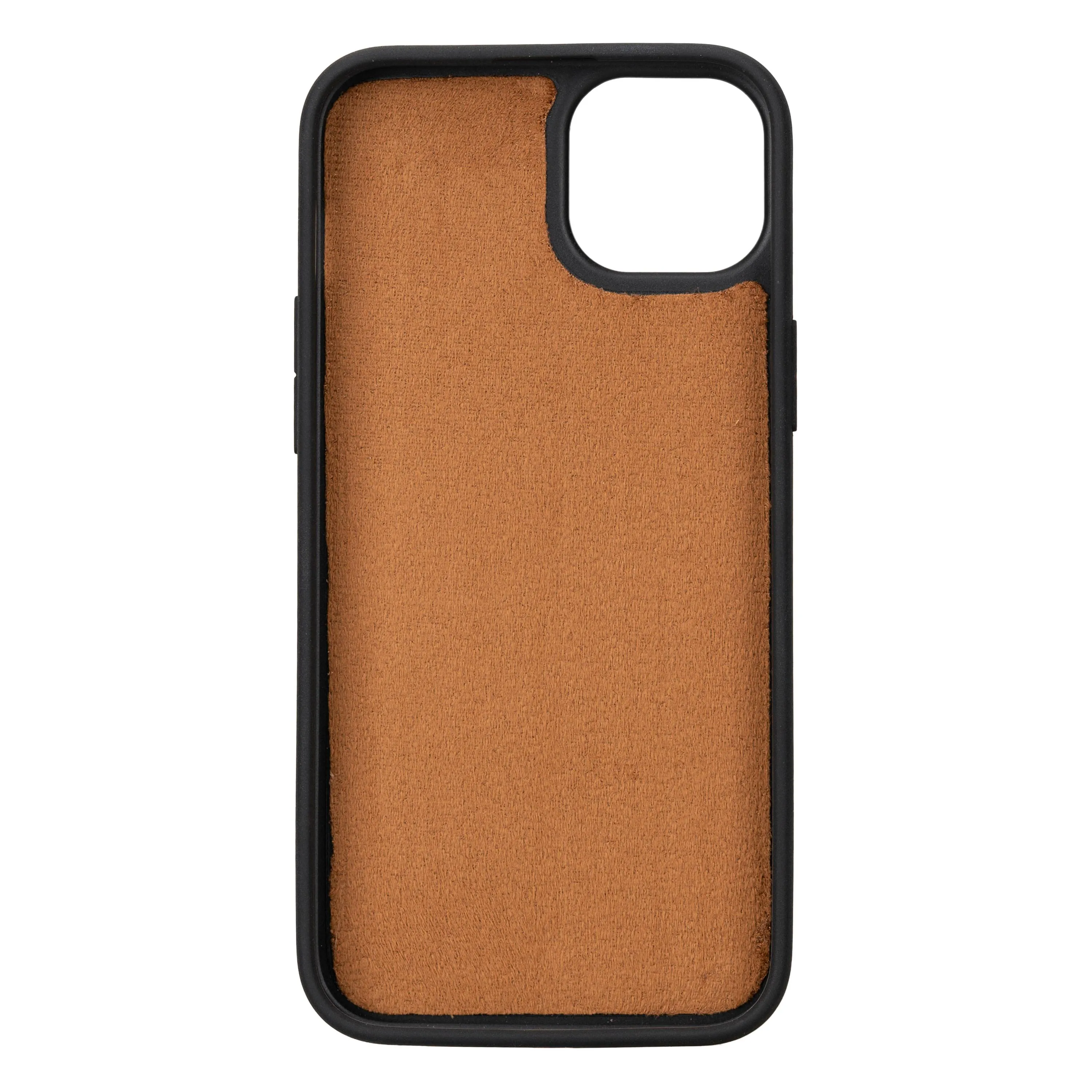 iPhone 15 Plus Leather Snap-on Flex Flat
