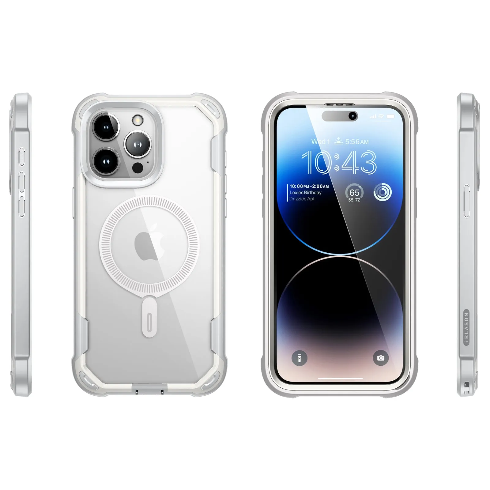iPhone 15 Pro Max Ares Mag Case - White